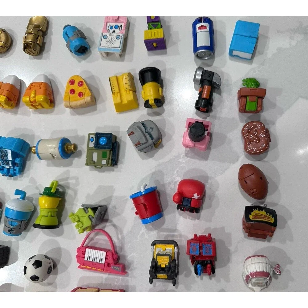 Transformers BotBots Lot 77 Figures Retired Rare Gold Chase Mostly Unique Toys